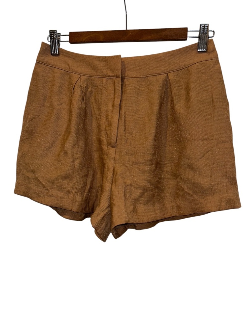 something navy camel khaki inverted pleat dress shorts 6